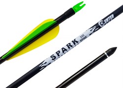 Стрела лучная фибергласс Centershot Spark 500 оперение Parabolic 3" CSTJ-C05001