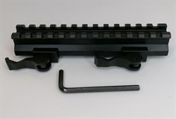 Планка повышающая Centershot Weaver с дополнительной планкой под 45 градусов JKGA-KC002