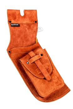 Колчан BUCKTRAIL TRADITIONAL TOPS 41cm RH (коричневая замша) A062932 - фото 7196