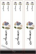 Наклейки на стрелы ORTMEN (12 шт) 3597