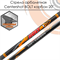 Стрела арбалетная карбоновая Centershot Bolt 20", оперение Q2i Fusion X-2 3", латунный инсерт CSB20Q2I