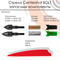 Стрела арбалетная карбоновая Centershot Bolt 20", оперение Q2i Fusion X-2 3", латунный инсерт CSB20Q2I